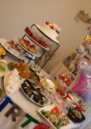 birthdayパーティー　４歳！-レシピのメイン写真