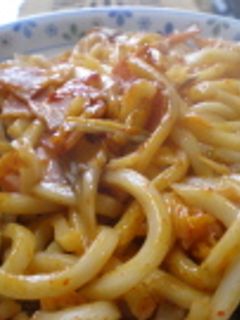 キムチ焼きうどん-レシピのメイン写真