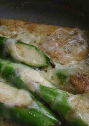 5分で完成♪アスパラのチーズ焼き♪-レシピのメイン写真