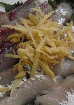 解説丁寧♪初夏の味覚♪飛魚の刺身♪-レシピのメイン写真