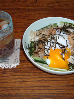 私の納豆うどん-レシピのメイン写真