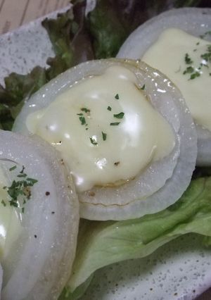 新玉ネギのクレソルチーズ焼き♪-レシピのメイン写真
