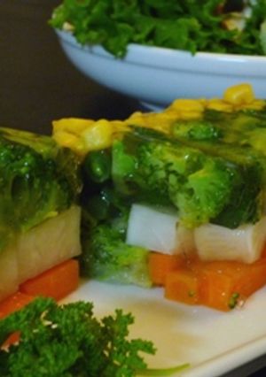 野菜たっぷりゼリー寄せ-レシピのメイン写真