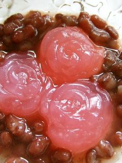 ローズヒップティーで葛餅~♪-レシピのメイン写真