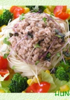 ★ヘルシー♪レタスたっぷりサラダうどん★-レシピのメイン写真