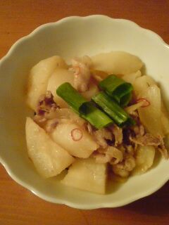 お母さんの味☆大根と豚肉の味噌炒め煮-レシピのメイン写真