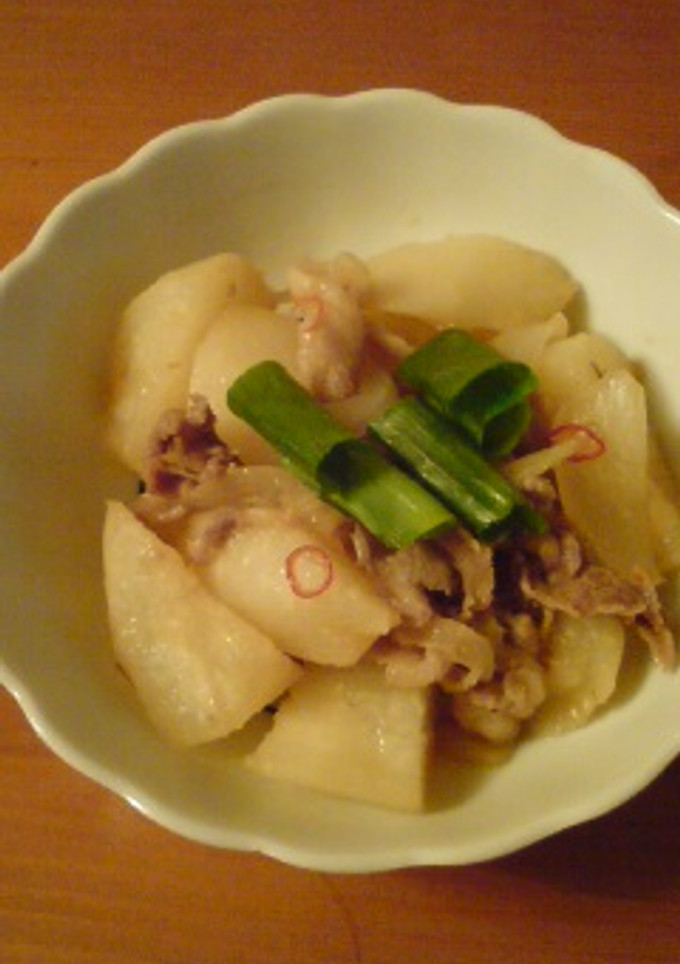 お母さんの味☆大根と豚肉の味噌炒め煮-レシピのメイン写真
