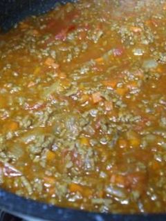 簡単♪ひき肉とトマトのカレー-レシピのメイン写真