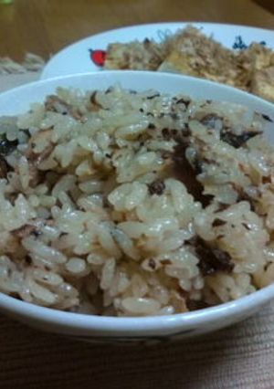 簡単！鰯の炊き込みご飯（缶詰利用）-レシピのメイン写真