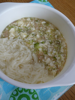 離乳食 ツナとブロッコリーのあんかけ素麺-レシピのメイン写真