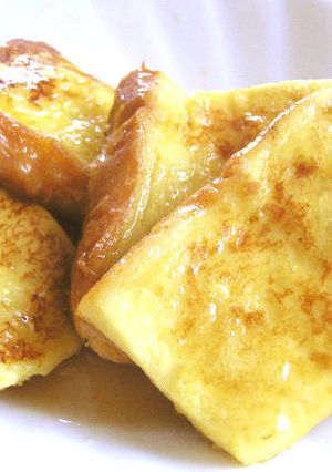 固い食パンで母の絶品フレンチトースト-レシピのメイン写真