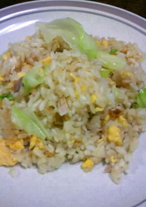 簡単レタスチャーハン-レシピのメイン写真