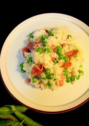グリンピースの炒めごはん-レシピのメイン写真