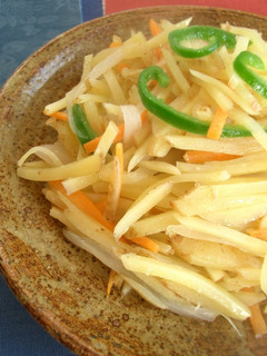 新じゃがいもで作る♪カムジャポックム♪-レシピのメイン写真