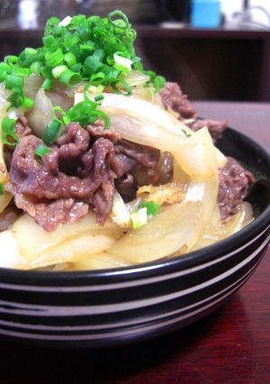 新たまねぎ牛丼-レシピのメイン写真
