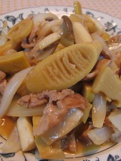 たけのこ煮のバター旨炒め-レシピのメイン写真