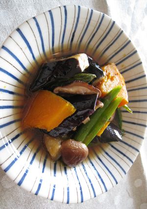 とっても簡単！なすと夏野菜の煮浸し☆-レシピのメイン写真