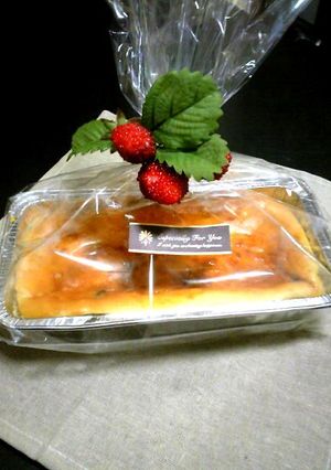 ベイクドチーズケーキのシナモン風味-レシピのメイン写真