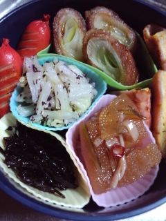 お弁当に!!白菜のゆかり和え-レシピのメイン写真