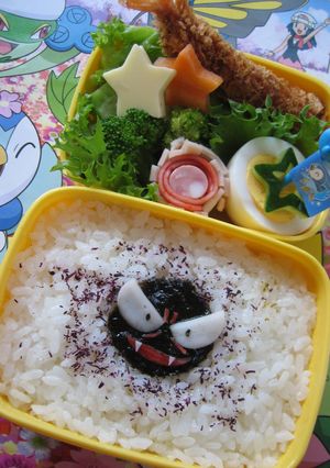 岩のりdeキャラ弁-レシピのメイン写真