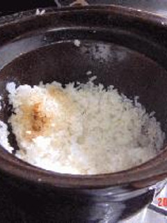 土釜鍋で炊く 美味しいご飯-レシピのメイン写真