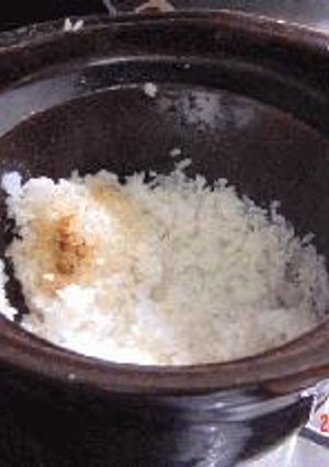 土釜鍋で炊く　美味しいご飯-レシピのメイン写真
