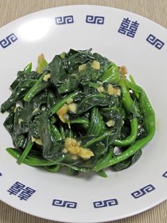 ほうれん草の中華炒め-レシピのメイン写真