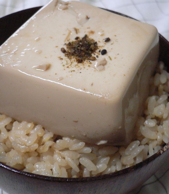 おでんの残り汁でとうめし（豆腐飯）♪♪-レシピのメイン写真