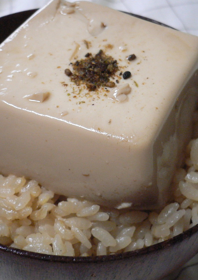 おでんの残り汁でとうめし（豆腐飯）♪♪-レシピのメイン写真