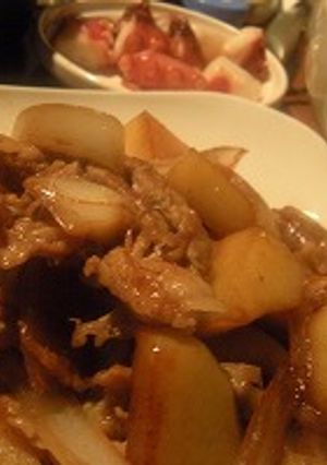 豚肉とジャガイモのガーリック炒め-レシピのメイン写真