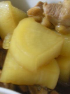 ほっくり美味しい♪鶏肉と大根の煮物-レシピのメイン写真