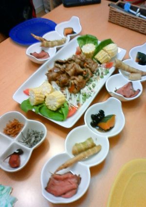 舞茸としその豚肉巻き味噌クリームチーズで-レシピのメイン写真