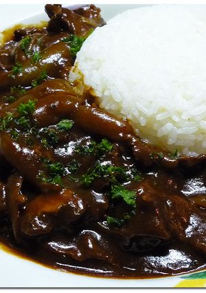市販のﾃﾞﾐで♪簡単♪ハッシュドビーフ-レシピのメイン写真