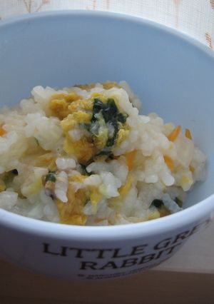 離乳食☆後期☆ふんわり　たまごスープ粥-レシピのメイン写真