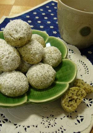 絶品！ほうじ茶のスノーボール-レシピのメイン写真