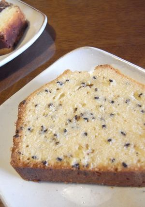 （・ｖ・）黒ごまときなこのパウンドケーキ-レシピのメイン写真