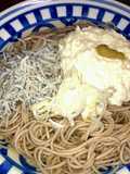 シラスのぶっかけ蕎麦
