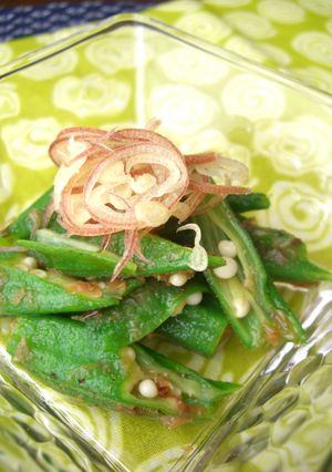箸休めに♪おくらのさっぱり和え-レシピのメイン写真
