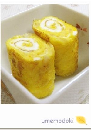 新タマネギで卵焼き-レシピのメイン写真