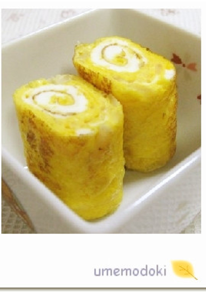 新タマネギで卵焼き-レシピのメイン写真