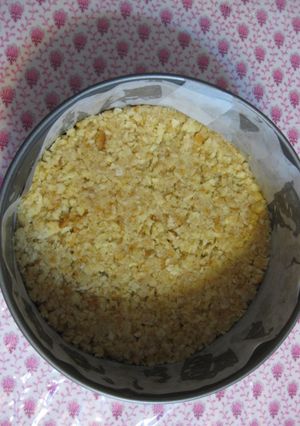 パン粉でチーズケーキのボトム-レシピのメイン写真