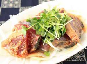 疲労回復★簡単！かつおのゴマ酢和え-レシピのメイン写真