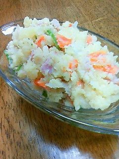 マヨなし!☆低カロで美味しいポテトサラダ-レシピのメイン写真