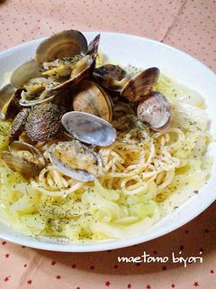 あさりバターのパスタ-レシピのメイン写真