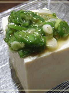 ねぎ塩だれの冷奴-レシピのメイン写真