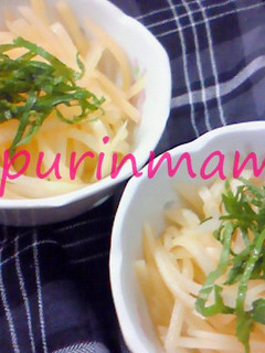 ☆しゃきしゃき❤じゃがいもの酢の物☆-レシピのメイン写真