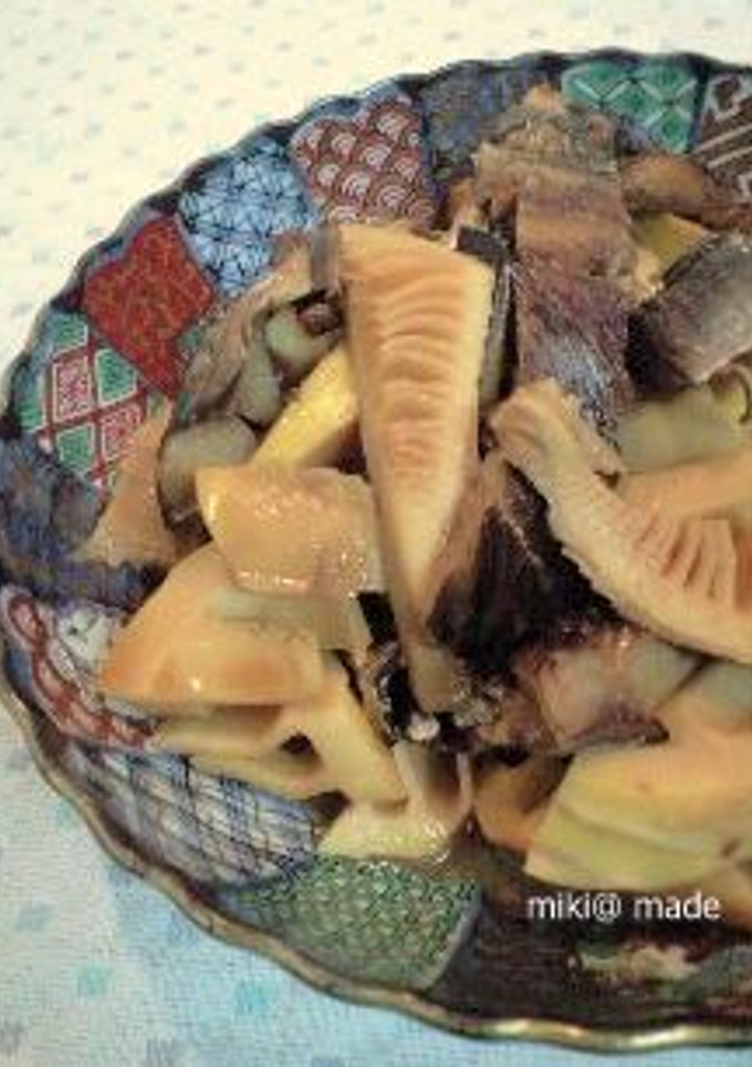 ふっくら♥身欠きにしんと竹の子の煮物-レシピのメイン写真