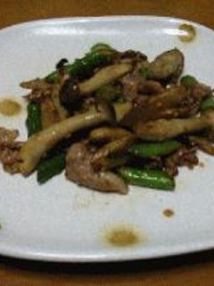 豚肉のキンピラ風炒め-レシピのメイン写真