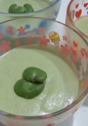 そらまめのプリン豆腐-レシピのメイン写真