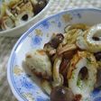 簡単☆ちくわとしめじのマヨ海苔焼き